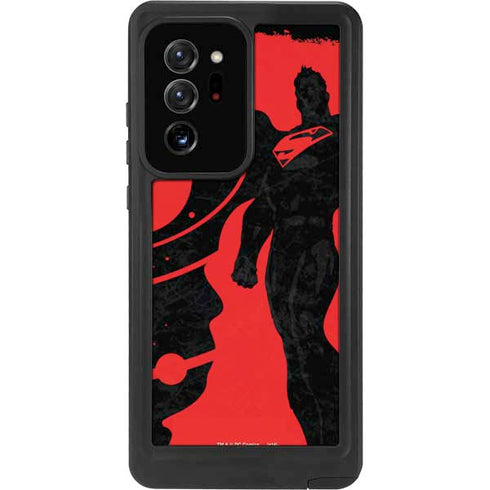 DC Comics Superman Silhouette Flying Galaxy Note20 Ultra 5G Waterproof Case